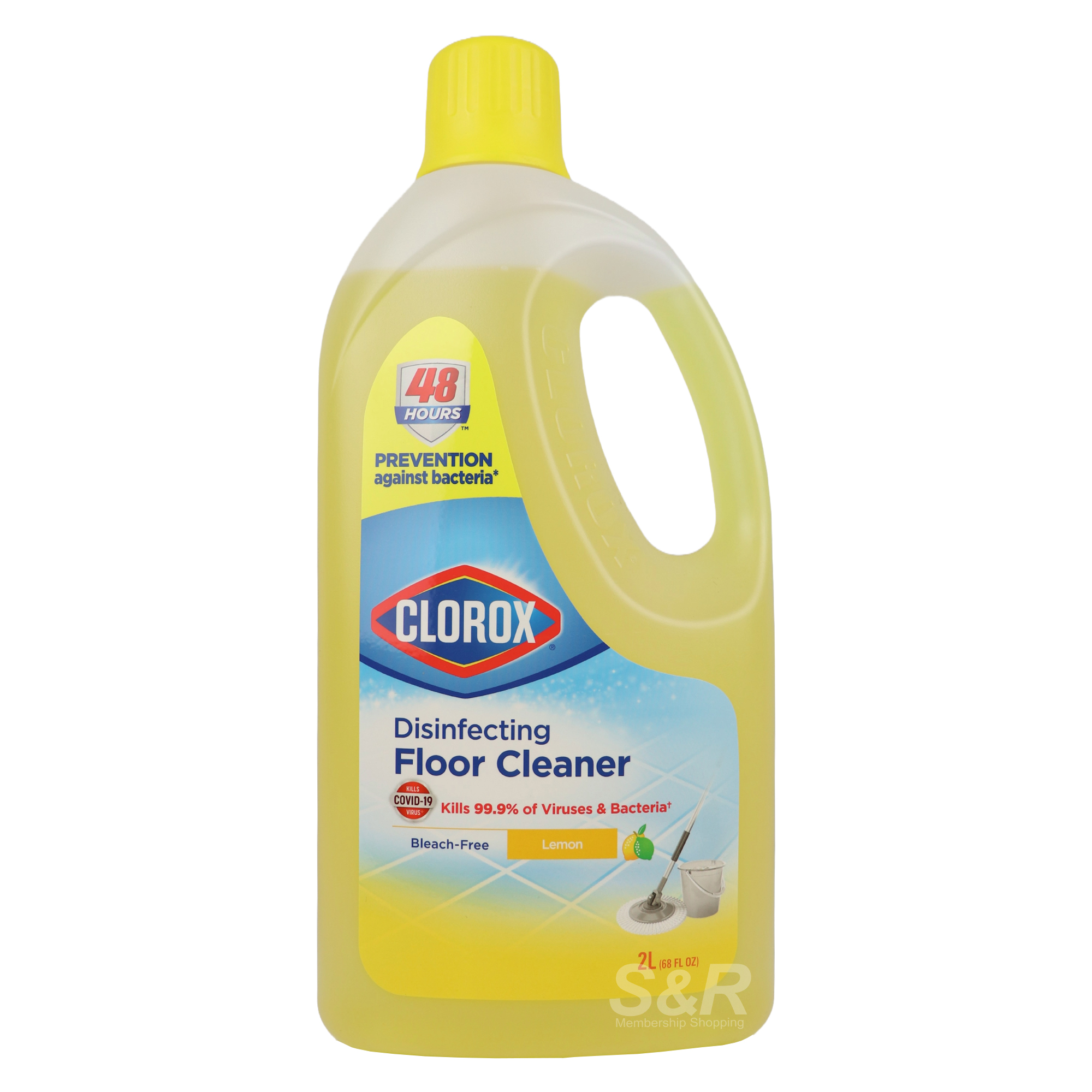 Clorox Disinfecting Floor Cleaner Lemon Scent 2L Clorox Disinfecting Floor Cleaner Lemon Scent 2L